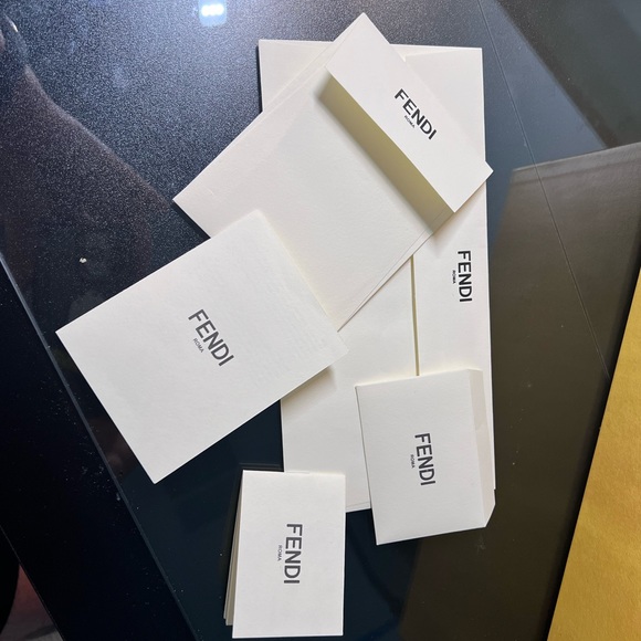 FENDI Flow FF Leather Sneaker - Picture 4 of 10